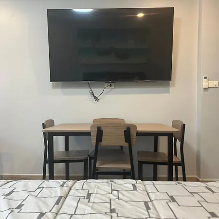 Private Modern Apartments By Patong Vacation Rentals Located In The Heart Of Patong, Walking Distance To The Beach, Kitchen, Private Bathroom, Seating Area, 65